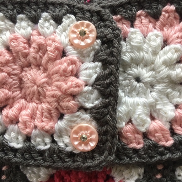 Colorful Crochet Dog Sweater - Picture 6 of 6